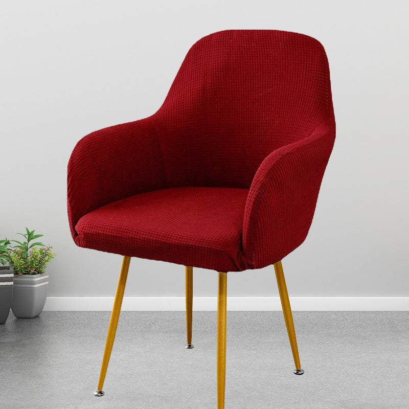 Curved Chair Cover for High Back Nordic Dining Set